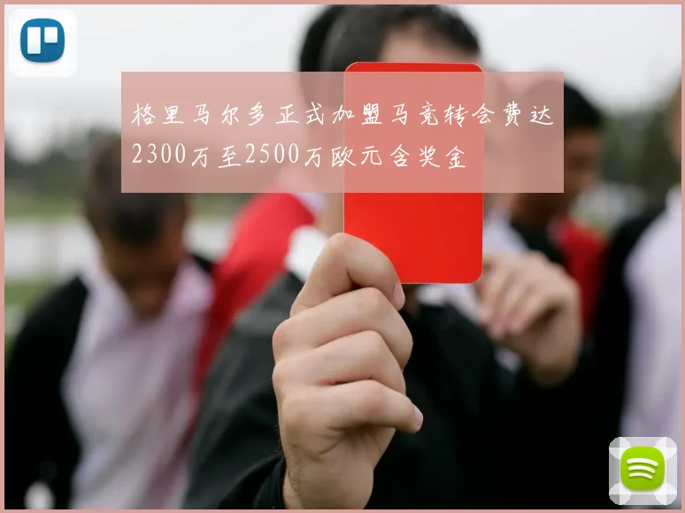 格里马尔多正式加盟马竞转会费达2300万至2500万欧元含奖金